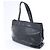 Borsa a tracolla Chanel Coco Mark Line in pelle caviar nera Nero - vista 2