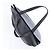 Borsa a tracolla Chanel Coco Mark Line in pelle caviar nera Nero - vista 6