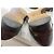Mocassini Gucci in pelle marrone effetto coccodrillo con morsetto oro - vista 11
