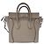 Céline Borsa a mano Celine Luggage Nano Shopper Beige - vista 2