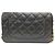 Timeless Portafoglio a catena Chanel AP0250 Matelassé Nero D'oro - vista 2