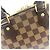 Borsa a tracolla Louis Vuitton Damier Alma BB Marrone Damier ebene - vista 11