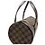 Borsa Louis Vuitton Damier Papillon 26 Marrone Damier ebene - vista 3