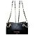 Bolso de hombro Chanel de piel de cordero con cadena Negro - vista 3