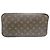 Borsa Tote Louis Vuitton Monogram Neverfull MM Marrone Rosa Monogramma - vista 4