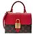 Borsa a mano Louis Vuitton Rocky BB Monogram Marrone Rosso Monogramma