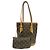 Saco Tote Louis Vuitton Monogram Bucket PM M42238 Marrom Monograma