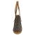 Saco Tote Louis Vuitton Monogram Bucket PM M42238 Marrom Monograma - vista 4