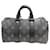Keepall Borsa Boston Louis Vuitton Monogram Eclipse Marrone Nero Monogramma - vista 2