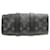 Keepall Borsa Boston Louis Vuitton Monogram Eclipse Marrone Nero Monogramma - vista 5