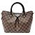 Borsa Louis Vuitton Siena PM Damier Marrone Damier ebene - vista 2