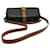 Céline Borsa a tracolla CELINE Triomphe Clutch Taboo Marrone - vista 12