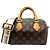 Borsa Louis Vuitton Speedy Bandoulière 20 Marrone Monogramma
