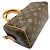 Borsa Louis Vuitton Speedy Bandoulière 20 Marrone Monogramma - vista 6