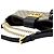 Borsa a tracolla piccola in pelle GUCCI GG Supreme Padlock Nero Beige - vista 5