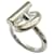 Hermès Anello Hermes Echappé Silver Band Ring Argento