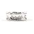 Tiffany & Co Anello Tiffany 1837 Medium in Argento Sterling