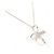 Tiffany & Co Collana Tiffany Infinity Cross Elsa Peretti Argento - vista 2