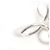 Tiffany & Co Collana Tiffany Infinity Cross Elsa Peretti Argento - vista 4