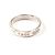 Tiffany & Co Tiffany 1837 Narrow Band Ring Silber - Ansicht 3
