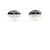 Gemelli Tiffany & Co. Return to Oval Argento
