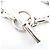 Hermès Bracciale Hermes Chaine d'Ancre GM Silver Charm Argento - vista 3