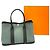 Hermès Borsa Tote HERMES Garden Party TPM Toile Officier Khaki Nero Verde Cachi