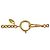 Collana di perle con lunga catena Chanel 3893, placcata oro D'oro - vista 4