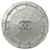 Orecchini Chanel Round Coco Mark Argento - vista 7