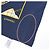Foulard in seta Chanel blu navy e bianco - vista 10