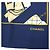 Foulard in seta Chanel blu navy e bianco - vista 7