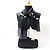 Chanel Silk Rectangular Scarf in Black and White - view 2