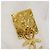 Orecchini a lobo Chanel Gold Lion Square Coco Mark Swing Drop D'oro - vista 5