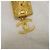 Orecchini a lobo Chanel Gold Lion Square Coco Mark Swing Drop D'oro - vista 8