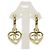 Orecchini a mezzo cerchio Chanel Gold D'oro