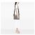 Borsa a tracolla Gucci Beige GG Supreme Web - vista 6