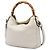 Borsa Gucci Diana piccola in pelle di vitello bianca con bambù Bianco - vista 2