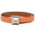 Bracciale Hermès Orange Swift Medor Infini Double Tour T2 Arancione
