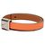 Bracciale Hermès Orange Swift Medor Infini Double Tour T2 Arancione - vista 2