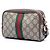 Gucci Mini Borsa a Tracolla Ophidia Web GG Supreme Beige - vista 2