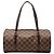 Louis Vuitton Brown Damier Ebene Papillon 30 Marrone