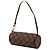 Louis Vuitton Brown Damier Ebene Papillon Pochette Marrone - vista 2