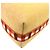 Custodia Hermès Orange Large Wool Bride A Brac Au Carre Case Arancione - vista 10