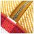 Custodia Hermès Orange Large Wool Bride A Brac Au Carre Case Arancione - vista 12