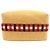 Custodia Hermès Orange Large Wool Bride A Brac Au Carre Case Arancione - vista 3
