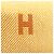Custodia Hermès Orange Large Wool Bride A Brac Au Carre Case Arancione - vista 8