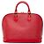 Louis Vuitton Red Epi Alma PM Rosso