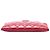 Clutch a catena Chanel Coco Pleats in vitello lucido matelassé rosso - vista 3