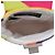 Custodia per telefono Chanel Multi Multicolor Chocolate Bar Canvas Reissue 2.55 con catena Multicolore - vista 4