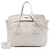 Tote Shopping Convertibile Prada in vitello morbido bianco Crudo - vista 7